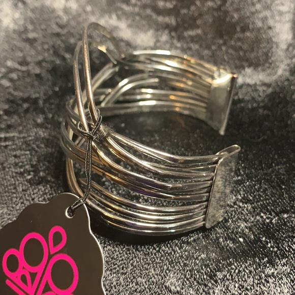 Silver Bangle Bracelet - Picture 3 of 3